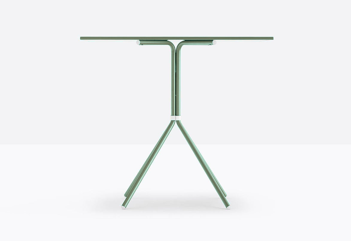 Piètement de table Nolita Pedrali 4 pieds — coloris Vert d'eau VE600E
