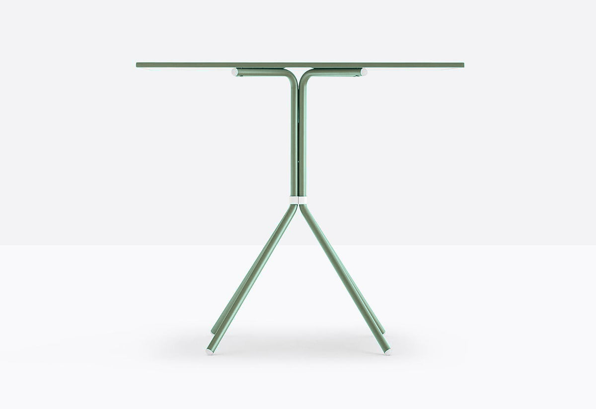 Piètement de table Nolita Pedrali 4 pieds — coloris Vert d'eau VE600E