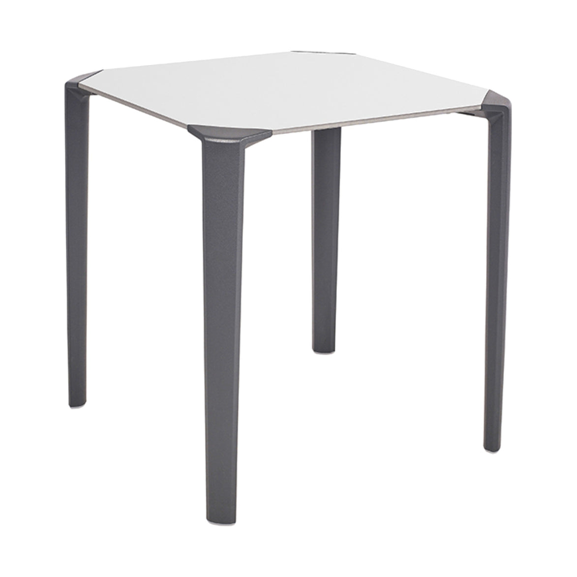 Table One Ezpeleta, structure anthracite, plateau blanc