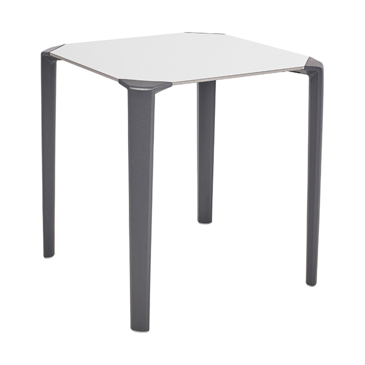 Table One Ezpeleta, structure anthracite, plateau blanc