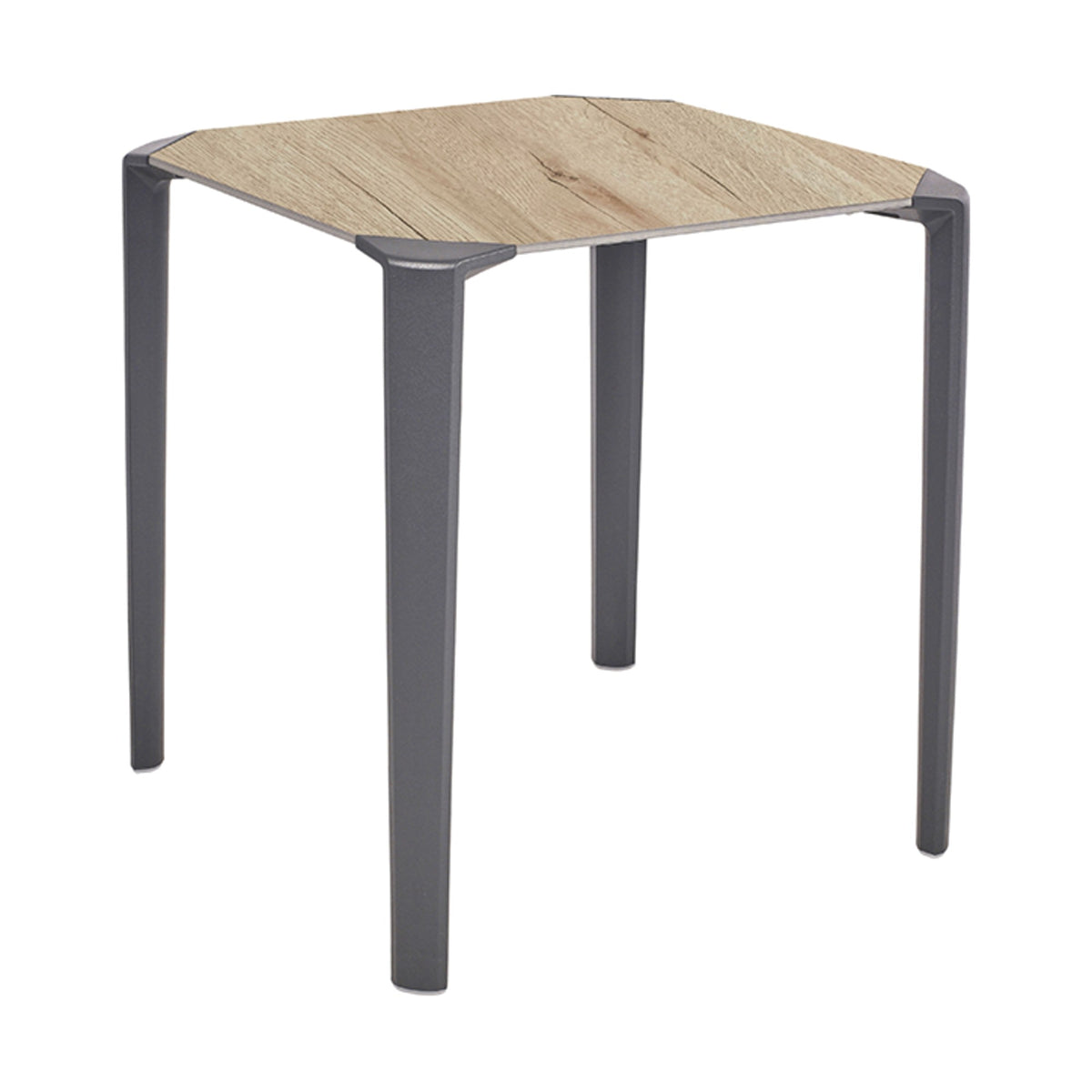 Table One Ezpeleta, structure anthracite, plateau chêne