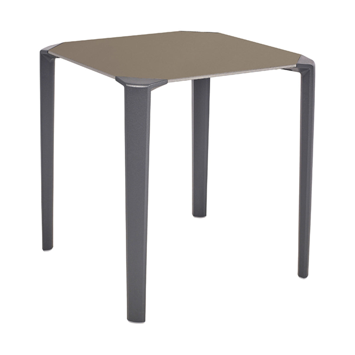 Table One Ezpeleta, structure anthracite, plateau taupe