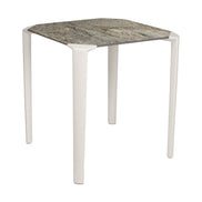 Table One Ezpeleta, structure blanc, plateau stone