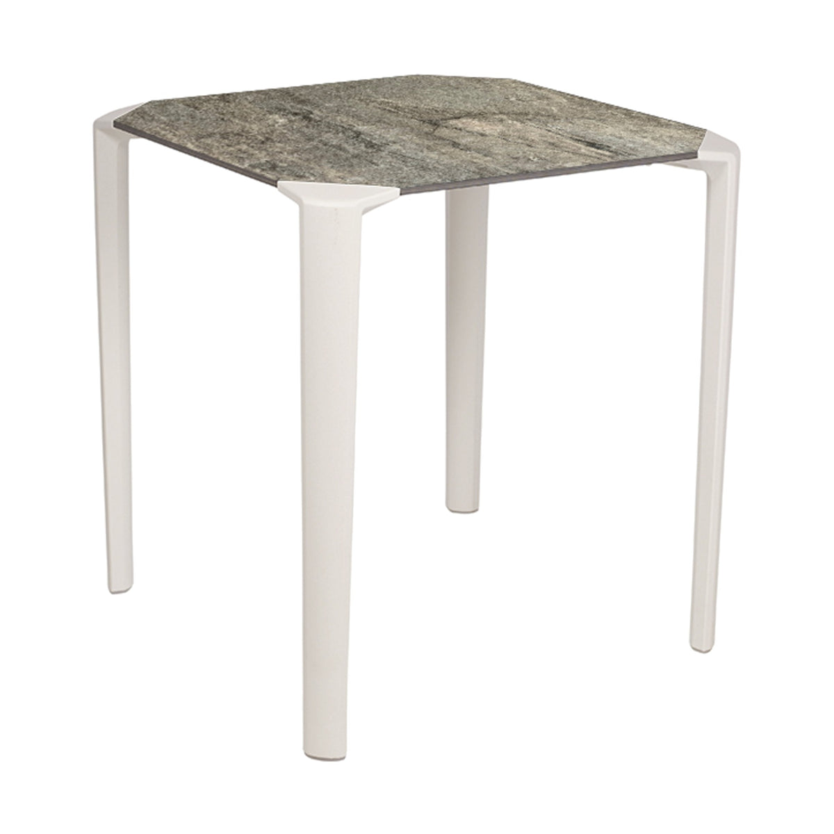 Table One Ezpeleta, structure blanc, plateau stone