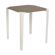 Table One Ezpeleta, structure blanc, plateau taupe