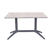 Table Quatro Duo Fix Ezpeleta, structure anthracite, plateau minéral