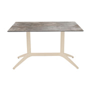 Table Quatro Duo Fix Ezpeleta, structure sand, plateau stone