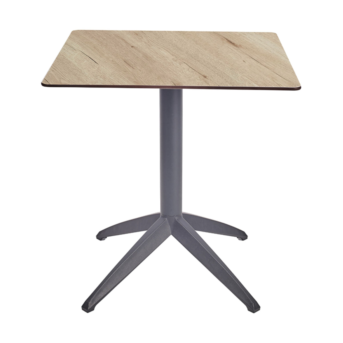 Table Quatro Fold Ezpeleta structure Anthracite, plateau Chêne
