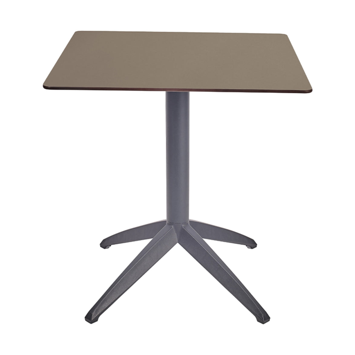 Table Quatro Fold Ezpeleta structure Anthracite, plateau Taupe