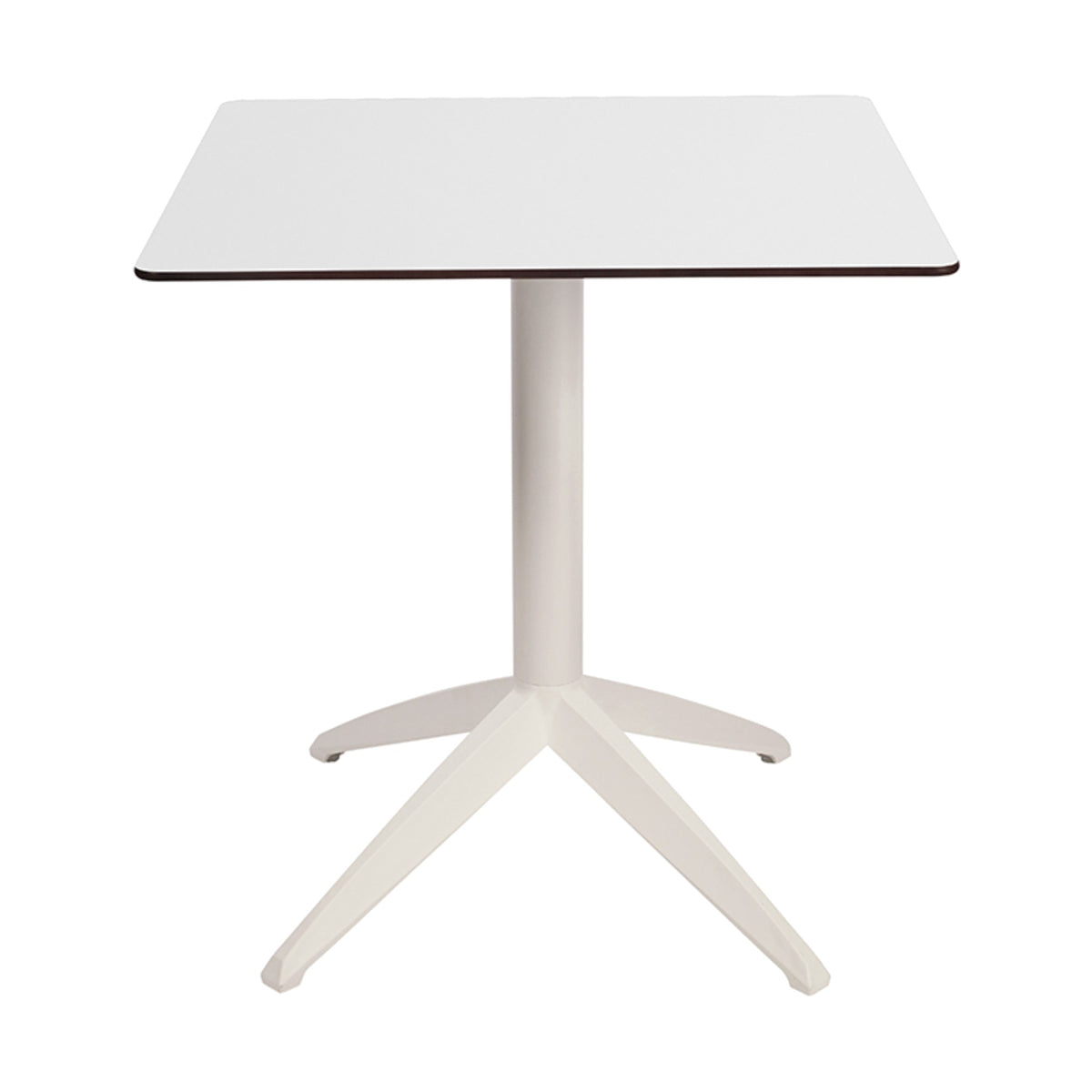 Table Quatro Fold Ezpeleta structure Blanc, plateau Blanc