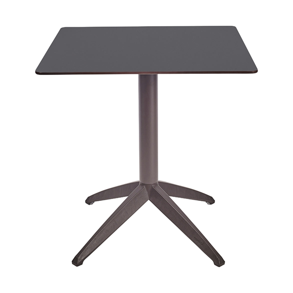 Table Quatro Fold Ezpeleta structure Moka, plateau Anthracite