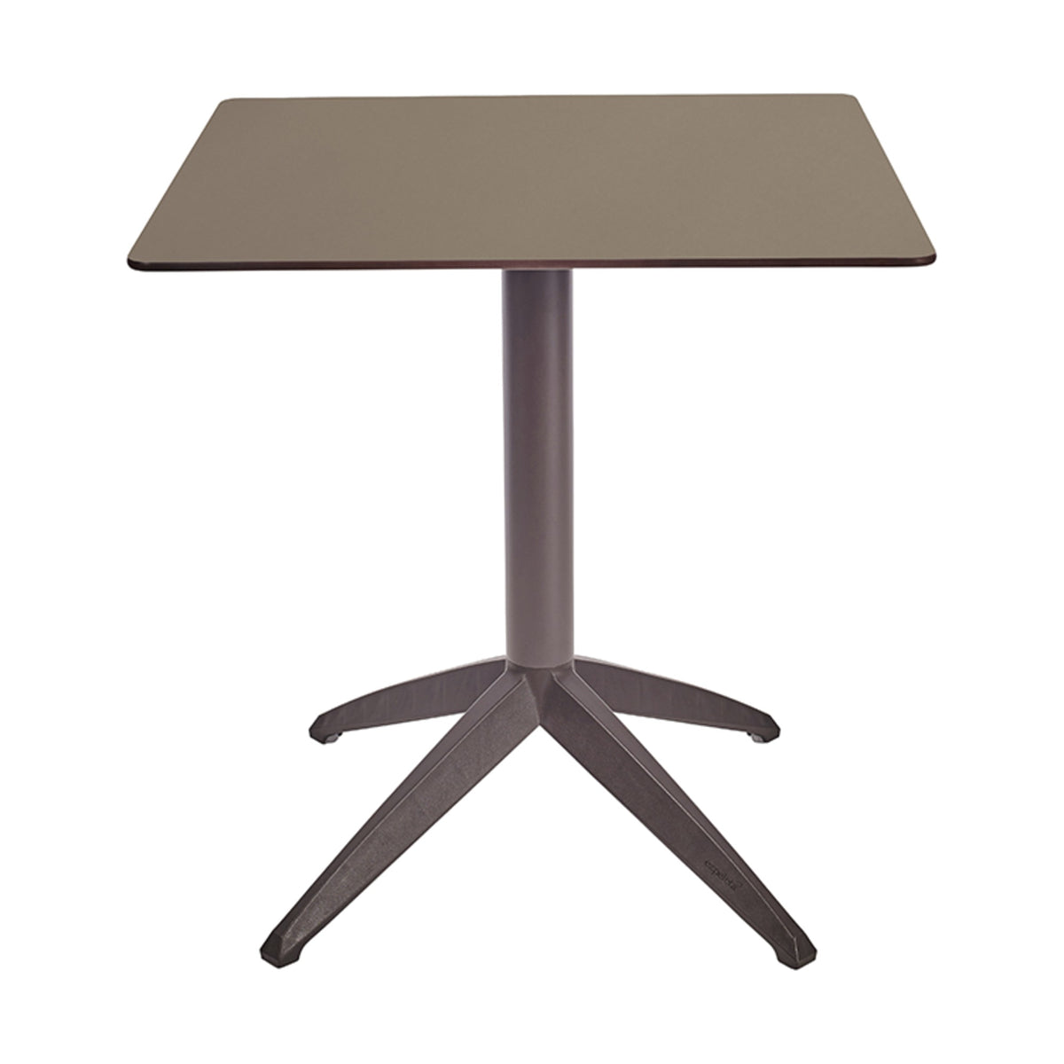 Table Quatro Fold Ezpeleta structure Moka, plateau Taupe