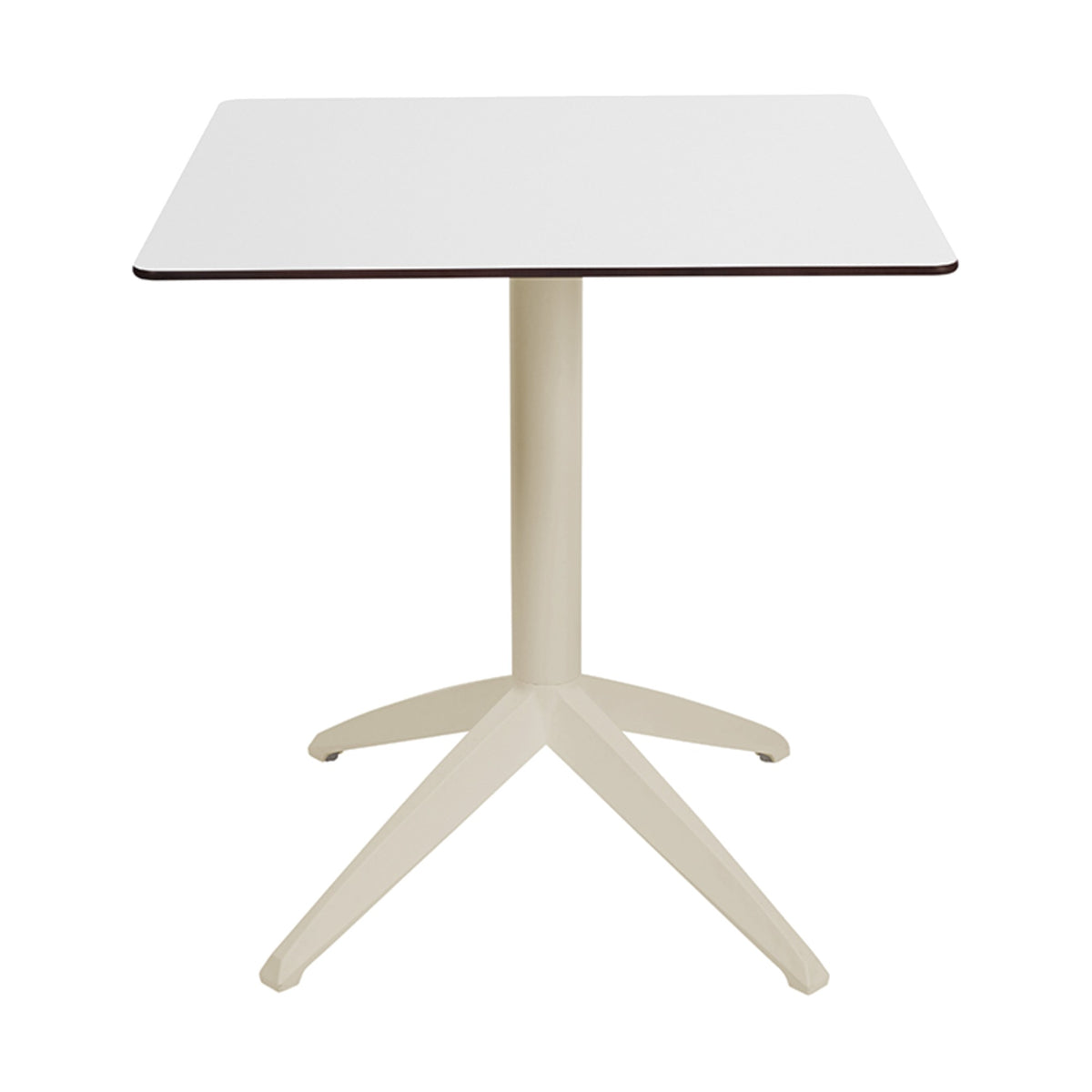 Table Quatro Fold Ezpeleta structure Sand, plateau Blanc