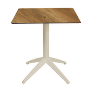 Table Quatro Fold Ezpeleta structure Sand, plateau Chêne foncé