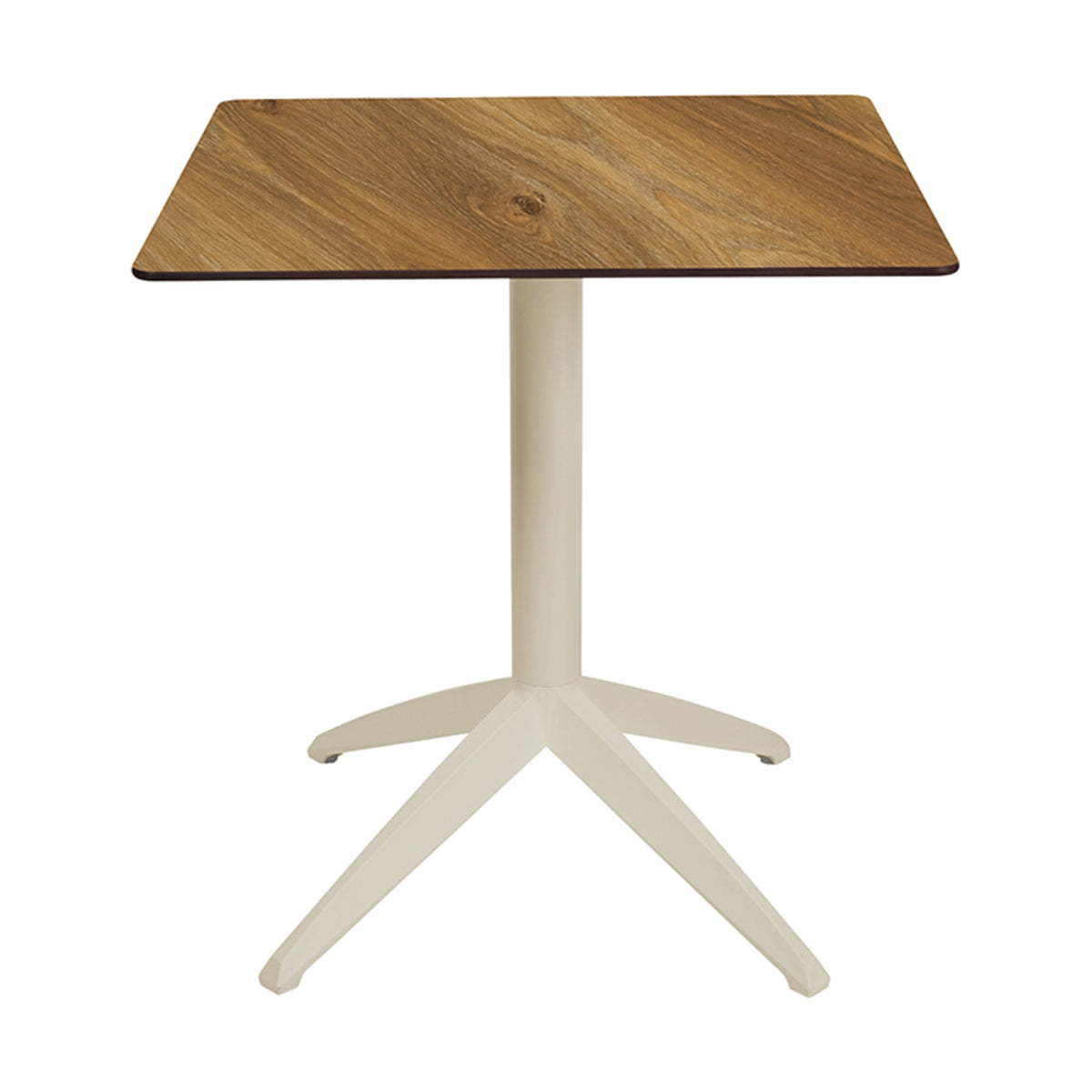 Table Quatro Fold Ezpeleta structure Sand, plateau Chêne foncé