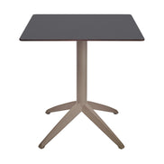Table Quatro Fold Ezpeleta structure Taupe, plateau Anthracite