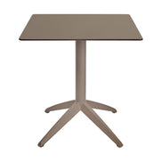 Table Quatro Fold Ezpeleta structure Taupe, plateau Taupe