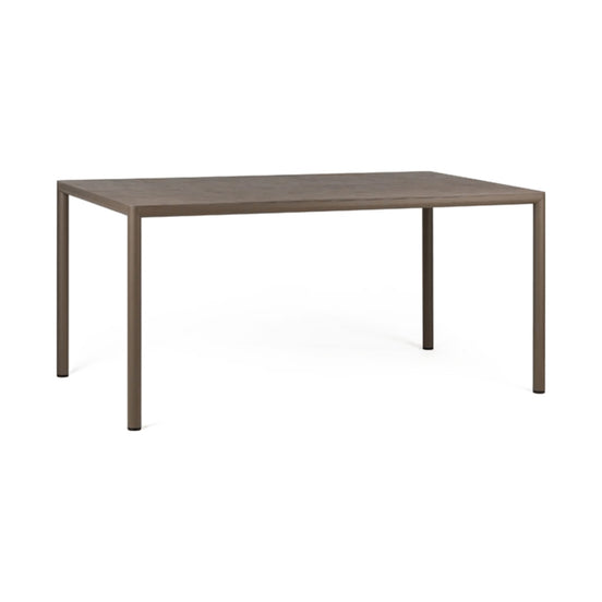 Table rectangulaire Piave Nardi – coloris tabac