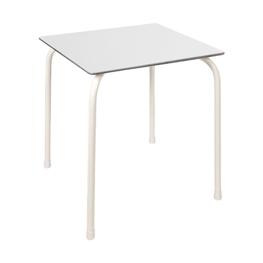 Table Rodas Ezpeleta, structure blanc, plateau blanc