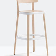 Tabouret de bar Folk vue de trois quarts