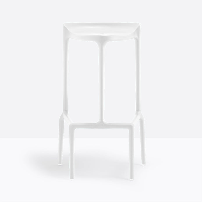 Tabouret de bar Happy Pedrali blanc