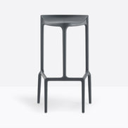 Tabouret de bar Happy Pedrali gris anthracite