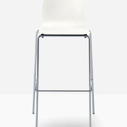 Tabouret de bar Inga 5607 Pedrali, coque Blanc BI