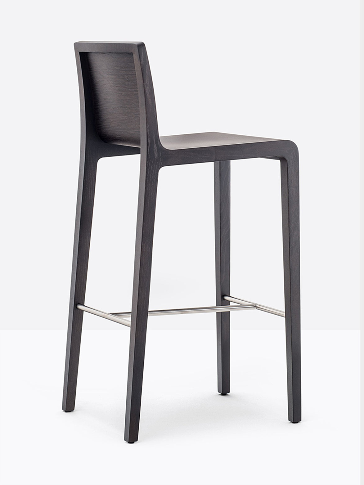 Tabouret de bar Young Pedrali chêne wengé