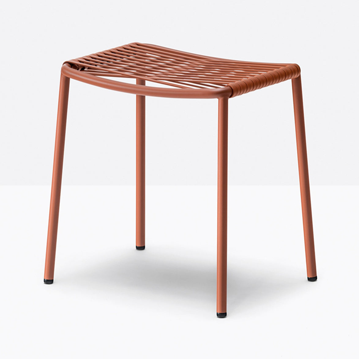 Tabouret bas Philía Pedrali terracotta