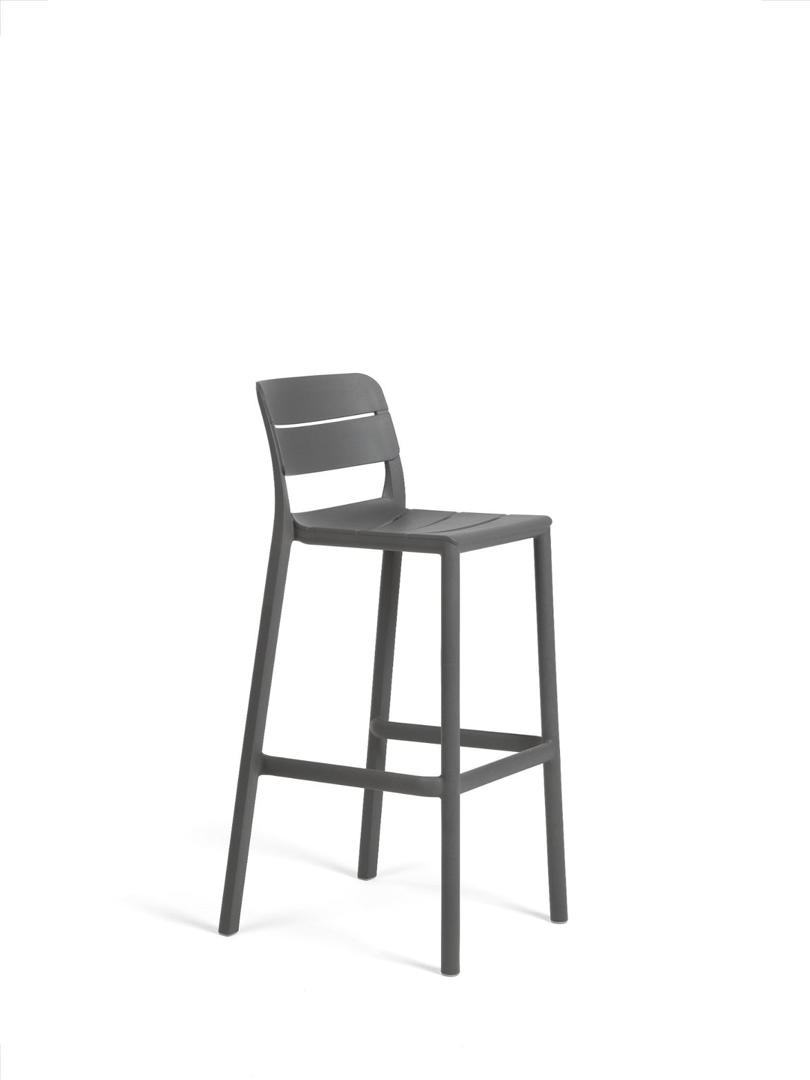 Tabouret Cassia – Basalte gris