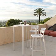 Tabouret Cassia Nardi – mise en scène terrasse