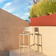 Tabouret Cassia Nardi – mise en scène terrasse