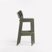 Tabouret Cassia Nardi – mise en scène terrasse