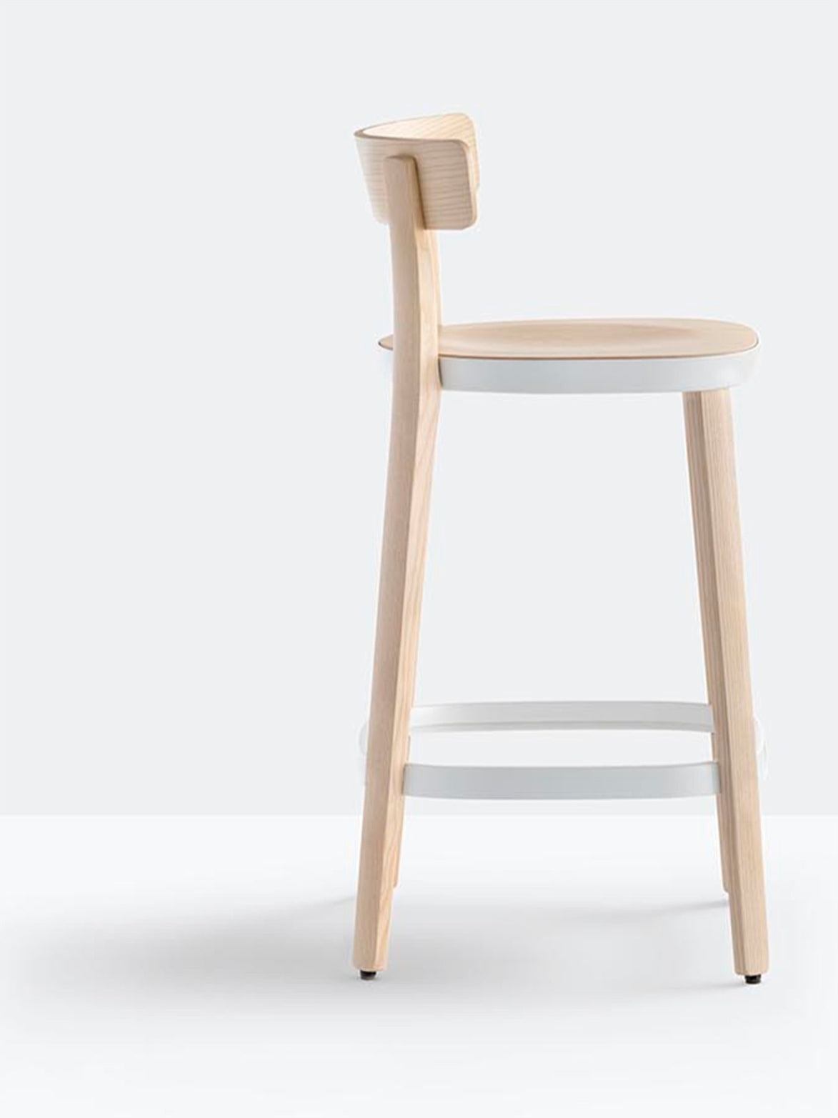 Tabouret de comptoir Folk vue de profil