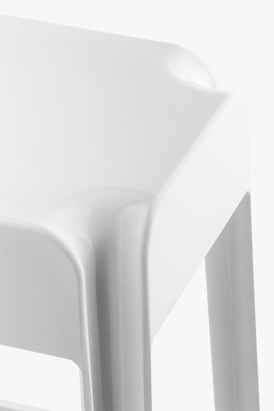 Détail de l'assise du tabouret Rubik