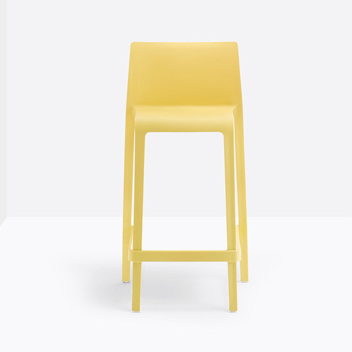 Tabouret de bar Volt Pedrali jaune