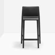 Tabouret de bar Volt Pedrali noir assise 66 cm