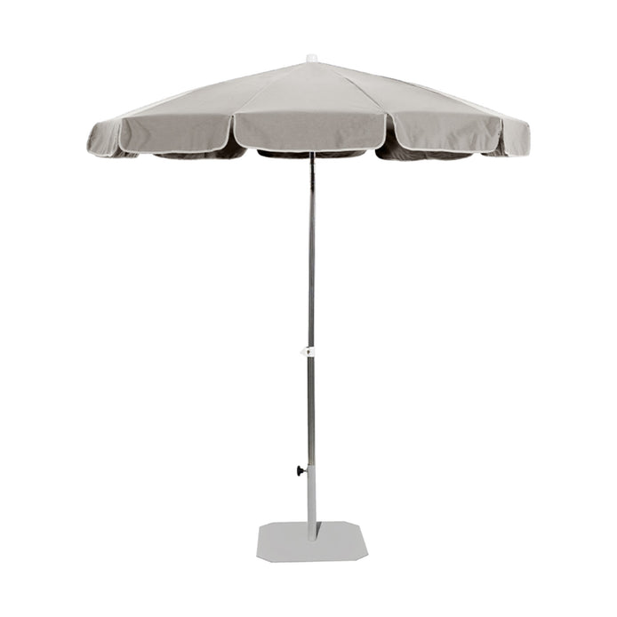 Parasol Tenerife Ø 200 cm Ezpeleta, toile sable