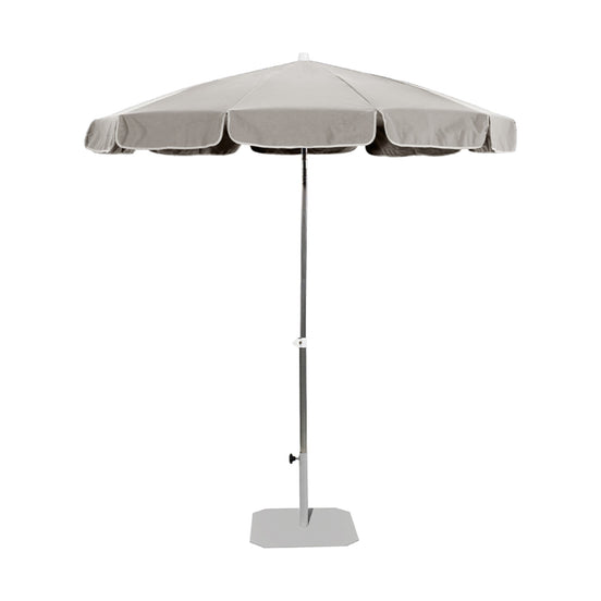 Parasol Tenerife Ø 200 cm Ezpeleta, toile sable