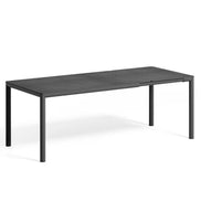 Table extensible Tevere stratifié Nardi – coloris anthracite – 147/211