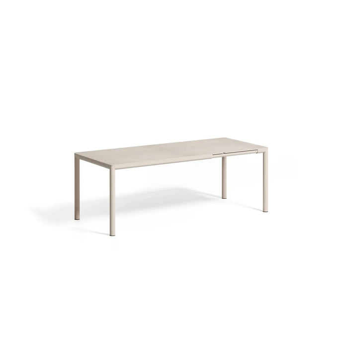 Table extensible Tevere stratifié Nardi – coloris sable – 147/211