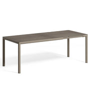 Table extensible Tevere stratifié Nardi – coloris gris tourterelle – 147/211