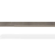 Table extensible Tevere stratifié Nardi – coloris gris tourterelle – 211/275