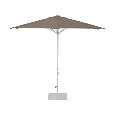 Parasol Vigo Ø 300 cm Ezpeleta, toile taupe