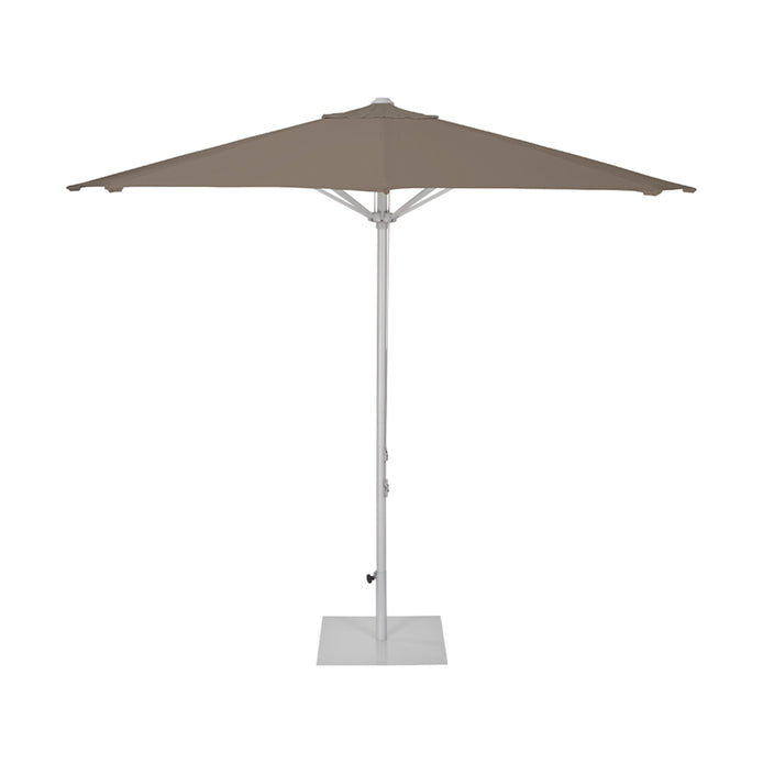 Parasol Vigo Ø 300 cm Ezpeleta, toile taupe