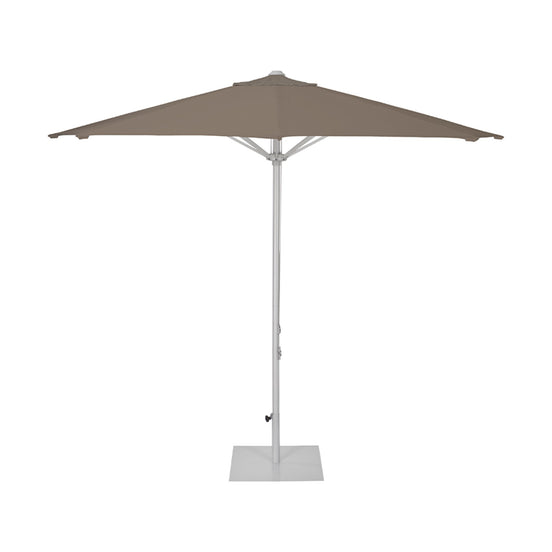 Parasol Vigo Ø 300 cm Ezpeleta, toile taupe