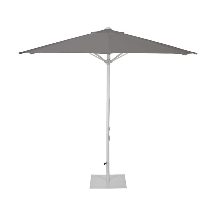 Parasol Vigo Ø 300 cm Ezpeleta, toile anthracite