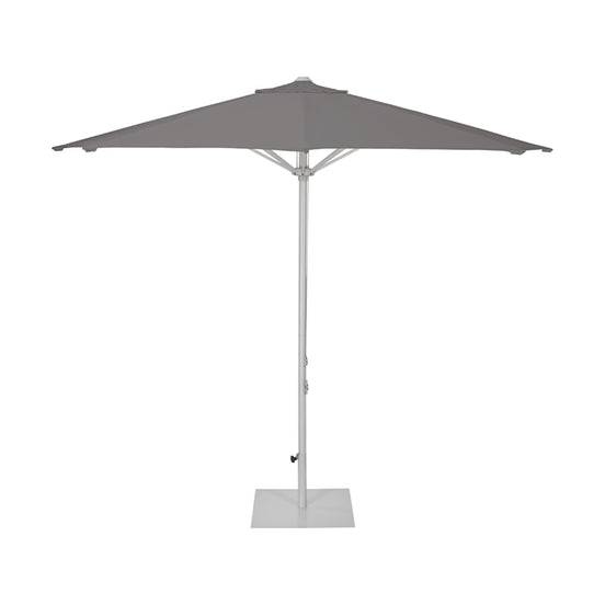 Parasol Vigo Ø 300 cm Ezpeleta, toile anthracite