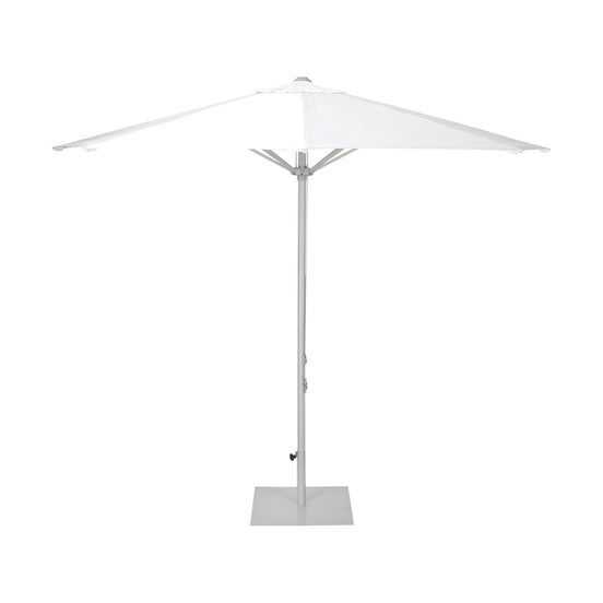 Parasol Vigo Ø 300 cm Ezpeleta, toile blanche